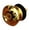 Golden, variant on 2Pcs Guitar Strap Locks, Metal Guitar Strap Lock Buttons Electric Guitar Strap Locks, Mushrooms Head Guitar Strap Button