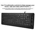 thumbnail image 1 of Teclado USB Interfaz Ergonómica Multimedia LED Blanco ANGGREK Otros, 1 of 8