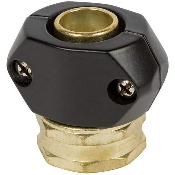 Gilmour Heavy Duty 5/8" Brass Female Clamp Coupling