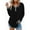 Black, variant on FRSASU Women'S Tops Clearance Stitching Loose Long Sleeve Shift Printed Sweatshirt