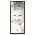 thumbnail image 2 of ArtToFrames 19" x 46" Black Panel With Gold Lip Picture Frame, 19x46 inch Multi Wood Poster Frame (WOM-5092),  Pack, 2 of 7