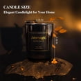thumbnail image 4 of 1 Pcs Lavender Scented Candle, Black Jar, 5.5Oz, Perfect Gift For Anniversaries, 4 of 6