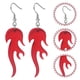 thumbnail image 4 of 1 par de pendientes de fuego punk aretes acrílicos colgantes pendientes de caída para mujeres niñas, 4 of 7