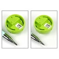 thumbnail image 5 of 2-Hole Dome Shape Inner Pencil Sharpener, Colors Vary, 5 of 6