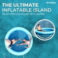 thumbnail image 5 of SOLSTICE Circular Inflatable Mesh Dock Platform for Pool, 8', 5 of 7