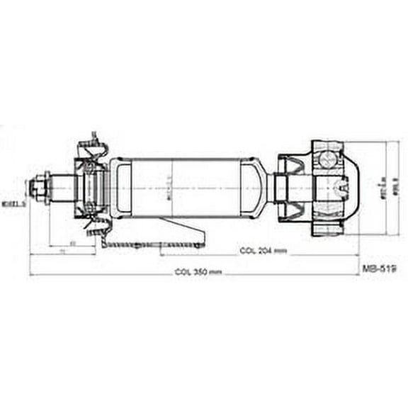 Drive Shaft Assembly Rear