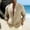 Khaki # Mens Shirts, variant on Long Sleeve T-Shirts for Men Outdoor Winter Button down Casual Pocket Stylish Plain Linen Mens Tops