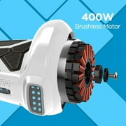 Hover-1 H1 Hoverboard, White, 264 lbs. Max Weight, LED Lights