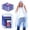 240 Pack Clear, variant on Adult Poncho Raincoat, Emergency Raincoats with Hoods, Disposable Rain Ponchos, Bulk Wholesale (24 Pack Clear)