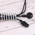 thumbnail image 5 of Unique Bargains 2pcs 20' Cable Raceway 30mm Cord Cover Hider Cable Management with Self Adhesive, Buckle & Scale, Black, 5 of 5