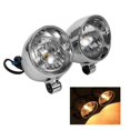 thumbnail image 1 of 2PCS Motorcycle Headlights Motorbike Bullet Fog Light For Ducati, 1 of 3