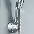 thumbnail image 7 of Adhesive Shower Head Holder No Drill Wall Mount Adjustable Height Angle Plastic Bathroom Bracket Universal Suction Cup Showerhead Mounting, 7 of 7