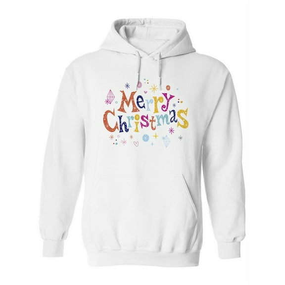 Merry Christmas Greeting  Hoodie Women -Image by Shutterstock, Female Small