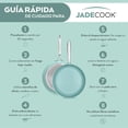 thumbnail image 2 of Batería de Cocina JADECOOK Jade Chef Acero Inoxidable Antiadherente para Estufas de Gas, Inducción y, 2 of 7