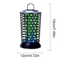 thumbnail image 3 of Lámpara Mata Mosquitos, Zapper de Mosquitos Portátil para Mosquitos Super Silencioso, Trampa UV para Mosquitos de Recargable, Matador de Mosquitos con Enchufe USB, para Dormitorio, Oficina, Gris, 3 of 9