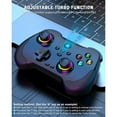 thumbnail image 5 of Wireless Gaming Controller Compatible with iPhone/iPad/Tablet, Joystick for iOS/Android, Features Macro Buttons, Hall-Rocker, Hall-Trigger-Black, 5 of 7