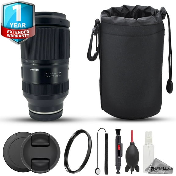 Tamron 70-180mm f/2.8 Di III VC VXD G2 Lens - 7pc Care Kit  1 Yr Warranty