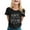 Black, variant on OSOLU Auntie Is My Name Spoiling Is My Game Shirt For Women Funny Letter Print Tee Aunt Casual T-Shirt Short Sleeve Tee Tops Fashionable Dailywear