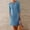 F-366Light blue, variant on Women's Dress Long Sleeve Round Neck Solid Color Button Bohemian Fashion Comfortable Dresses With Pockets For Casual Daily Wear,Khaki,Xl