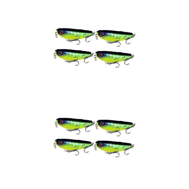 Greeniant 4 piezas cebo simulación agua salada señuelos de agua dulce agua de mar Crankbait al aire libre río corriente océano barco roca Type7 NO7