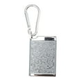 thumbnail image 2 of Box, Embossed Pattern Portable Ashtray Mini Size Aluminum Alloy With Carabiner For Home Room Gold,Silver,Black, 2 of 8