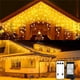 thumbnail image 1 of Luces Icicle Lights Blingstar de 15 m, 440 LED, blanco cálido, 8 modos, para exteriores, 1 of 7