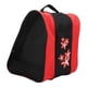 thumbnail image 2 of Mochila para patines de ruedas de nailon de 3 capas, bolso de un solo hombro, mochila para deportes de ocio (rojo), 2 of 10