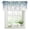 Blue, variant on Bedliving Blue Green Eucalyptus Window Valance for Kitchen Bathroom Laundry Room, 54 x 18 Inch Rod Pocket Short Curtain, 1 Panel