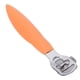 thumbnail image 4 of Removedor de callos de acero inoxidable, lima para pies, lima para pedicura, color naranja, 4 of 14