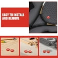 thumbnail image 3 of SOPOTUTU Red Silicone Tennis Racket Shockproof Absorber Universal Pcs, 3 of 8
