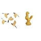 thumbnail image 1 of Adorno decorativo de pared de pájaro de madera, escultura de pollo, figura de resina, estatua adecuada para sala de estar, dormitorio, cocina, estudio, 1 of 8