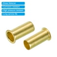 thumbnail image 4 of Unique Bargains 6mm ID 8mm OD Brass Compression Insert, 24Pcs Insert Tube Support Compression Fitting Accessories Kit, 4 of 5