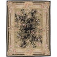 thumbnail image 1 of Due Process Stable Trading Tapis Noir Aubusson Marseilles & 44; 6 x 9 Pi., 1 of 1