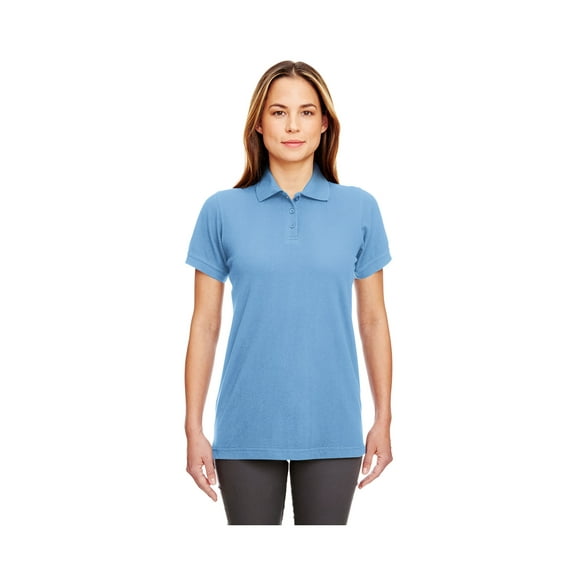 UltraClub Women's Classic Pique Polo Shirt, Style 8530