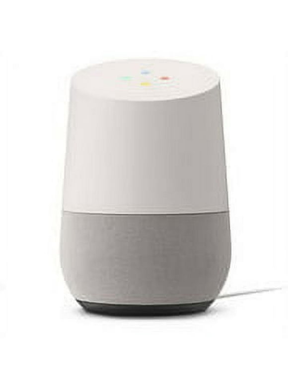 Restored Google Home Smart Speaker with WiFi, Voice Control and Google Assistant - 1.05 lb() (Refurbished)