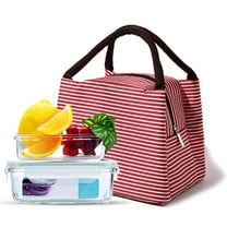 RKZDSR Large Capacity Unisex Outdoor Fashion Lunch Bag - Stylish and Spacious Lunch Tote