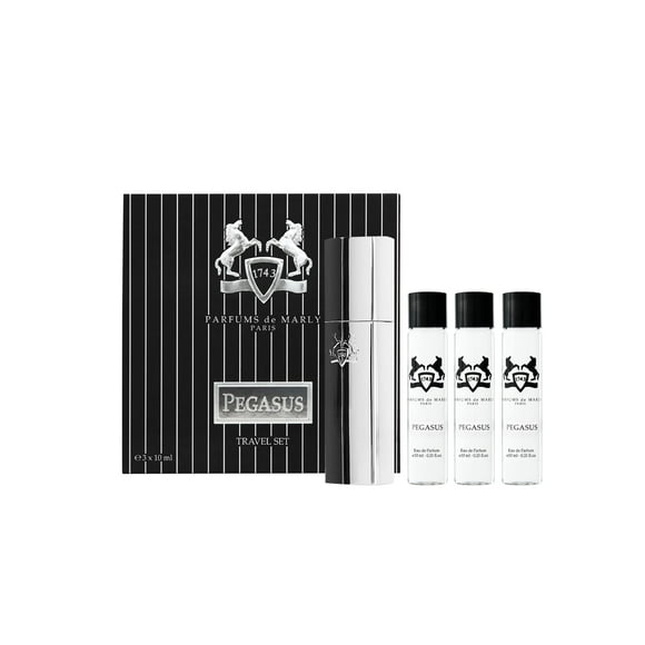 Set de viaje Pegasus Perfums de Marly para hombre, 3 unidades de 10 ml