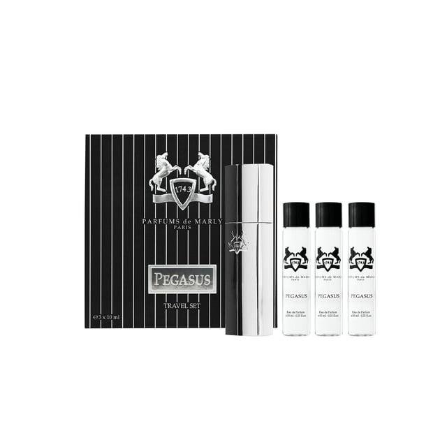 Set de viaje Pegasus Perfums de Marly para hombre, 3 unidades de 10 ml