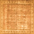 thumbnail image 1 of Ahgly Company Indoor Square Persian Orange Traditional Area Rugs, 4' Square, 1 of 1