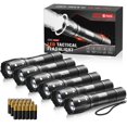 thumbnail image 1 of Linterna RECHOO SFL007 LED de alta luminosidad, paquete de 6 unidades, impermeable, 1 of 7