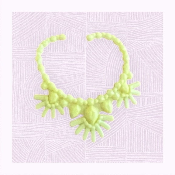 Doll Accessories Green Necklace