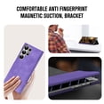 thumbnail image 6 of Dteck Slim Magnetic Leather Case for Samsung Galaxy S24 Ultra,Luxruy Business Men Women Case Flip Kikcstand Cover for Galaxy S24 Ultra,Purple, 6 of 7