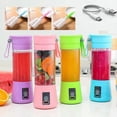 thumbnail image 2 of Portable Personal Size Blender with Sponge Brush, USB Rechargeable Mini Juicer Blender for Smoothies and Shakeson Travel Sports Kitchen, 2 of 5