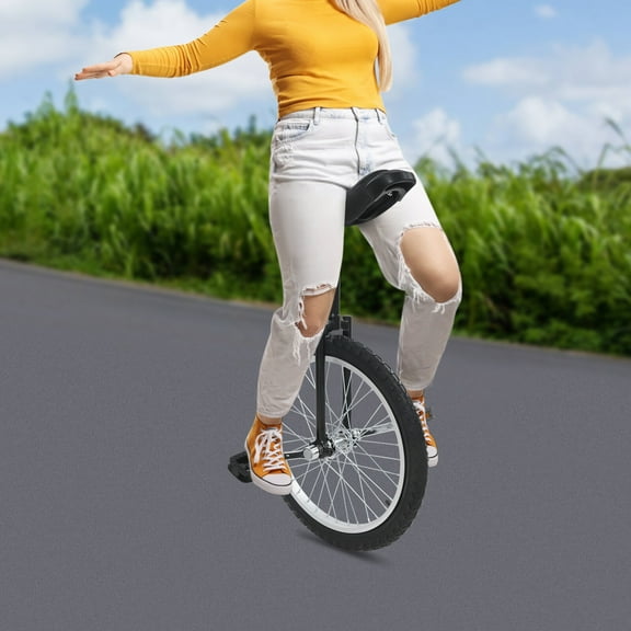 20 Inch Wheel Outdoor Unicycle, Unicycle, Outdoor Unicycle, Black Unicycle