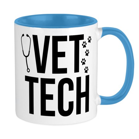 

CafePress - Vet Tech - Ceramic Coffee Tea Novelty Mug Cup 11 oz