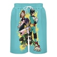 thumbnail image 4 of Anime Boku No Hero Short Sweatpants Summer Daily Cozy Lounge Shorts 3D Printed Beach Shorts Sweatpants With Drawstring And Pockets, 4 of 7
