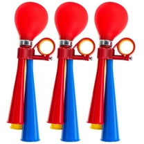 WRISTBIQUE Professional Bicycles Horns Safety Warning Plastic Pp 3Pcs