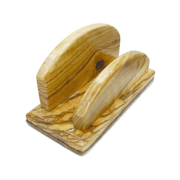 Holy Land Olive Wood Business Card Holder