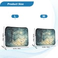 thumbnail image 4 of FORMRS 15-15.6 inch Laptop Sleeve Case Soft Carrying Quilted Computer Bag Cover, Night Forest Scene, 4 of 7