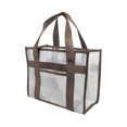 thumbnail image 4 of Shell Holding Bag, Space Saving Mesh Beach Bag Multifunctional Oxford Cloth  For Outdoor Travel S,M,L, 4 of 8